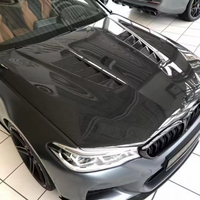 Capot moteur en fibre de carbone sèche style CS pour BMW M5 F90 Série 5 G30 G38