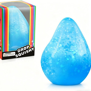 Needoh Dream <b>Drop</b> Squishy <b>Toy</b> Soft TPR Slow Rebound Stress Relief <b>Ball</b> Cute Water <b>Drop</b> Shape for Kids Adults Anxiety Calming - Product Image 5