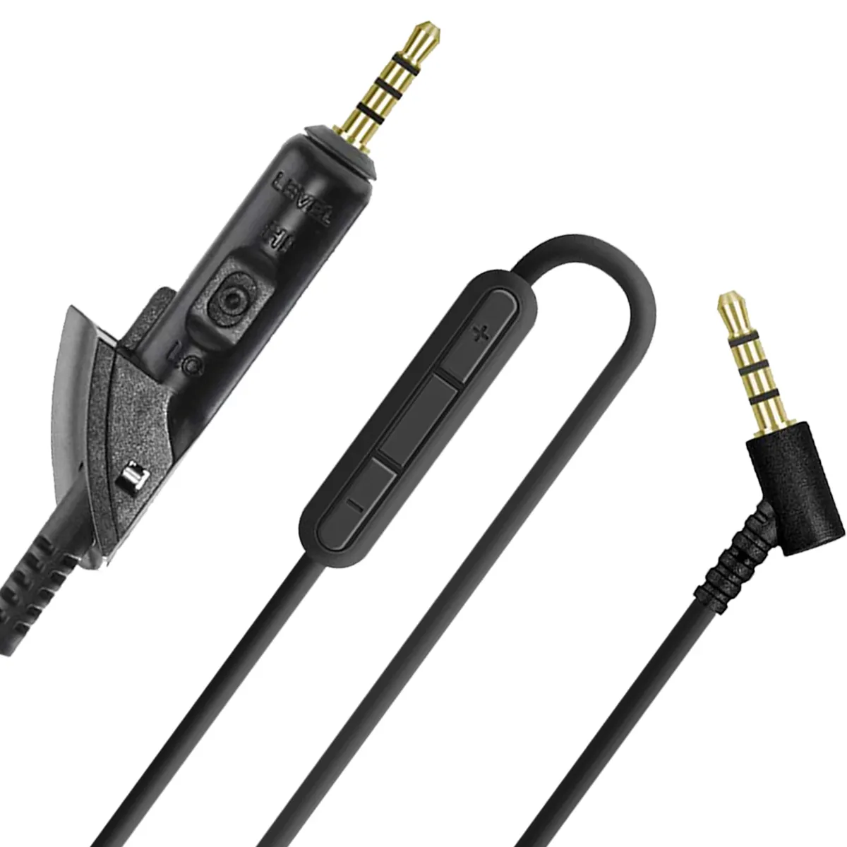 Bose QuietComfort 15 QC 2 QC15 에 적합한 새 오디오 케이블 소스 공장 마이크 교체 헤드폰 오디오 케이블