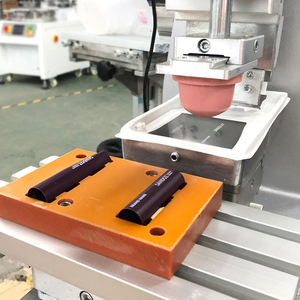 Khay Mực Mở Máy In <span class=keywords><strong>Pad</strong></span> Máy In Tampo Một Màu Máy In <span class=keywords><strong>Pad</strong></span> Silicone Tấm Thép Cho Xăng Đan Kính Mỹ Phẩm - Product Image 5