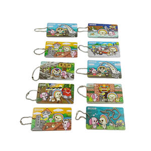 Personalización de alta calidad Patrón de dibujos animados Etiquetas de metal Equipaje Mochila Etiquetas de metal - Product Image 6