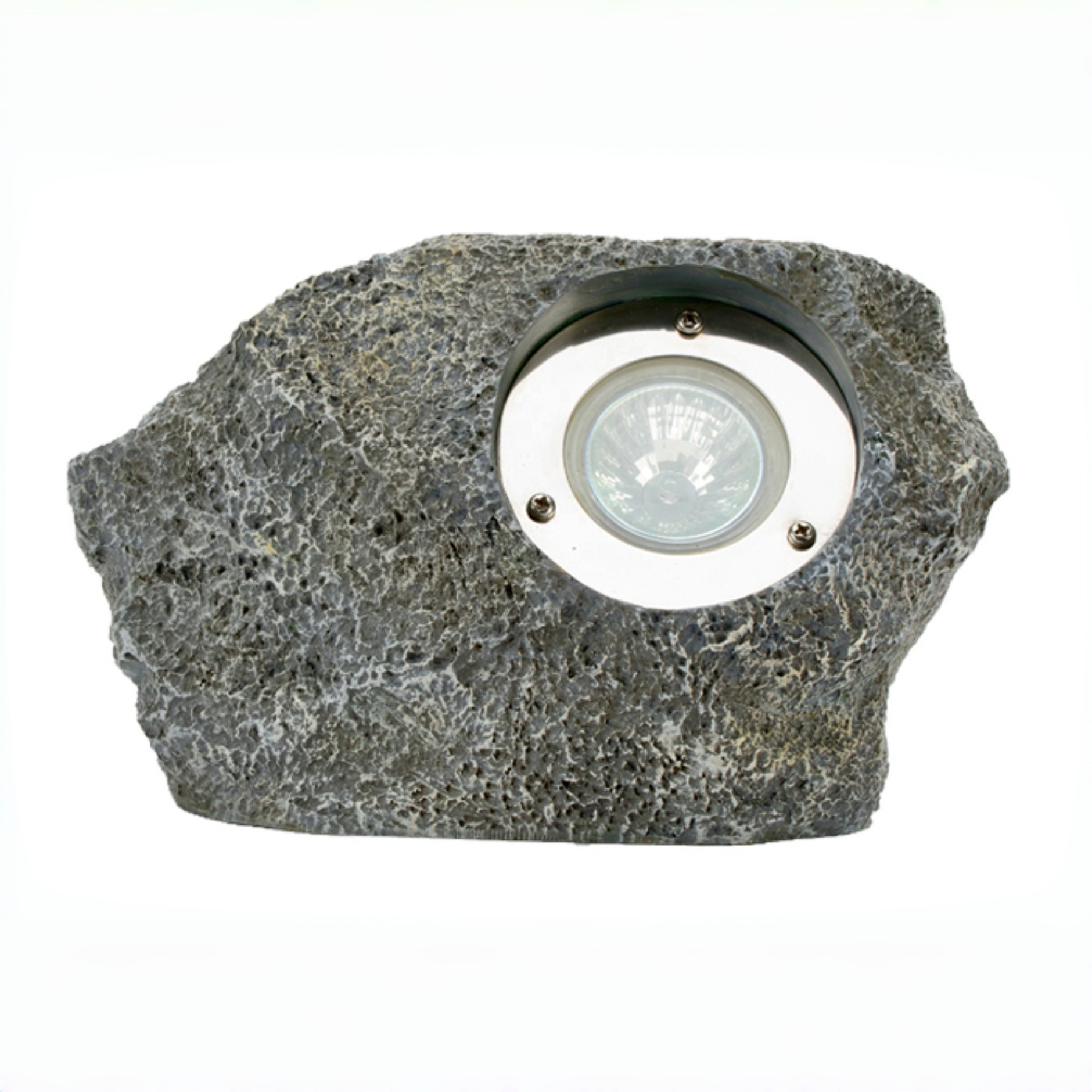9inch IP65 LED Solar Resin Rock Lights for Garden Outdoor Landscaping Path Holiday New Year