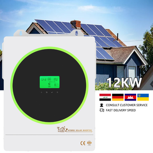 مولد هجين 48 فولت 240 أمبير شحن سريع ، تيار متردد أحادي IP65 للحماية ، تخزين طاقة شمسية متوازية الطور - Product Image 2