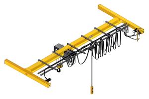 Grúa de <span class=keywords><strong>puente</strong></span> aéreo de una sola viga con suspensión Europea modelo NLX, capacidad de 2 a 12 toneladas, garantía de motor de 3 años, proveedor superior - Product Image 6