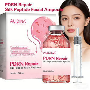 Sérum Coréen Hydratant, Éclaircissant et Blanchissant au Collagène PDRN, Niacinamide et Peptides Roses pour Soins de la Peau, Marque Privée - Product Image 2