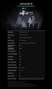 Unitree B2 Perro robot de grado industrial Inspección de extinción de incendios Perro robot de inteligencia industrial - Product Image 6