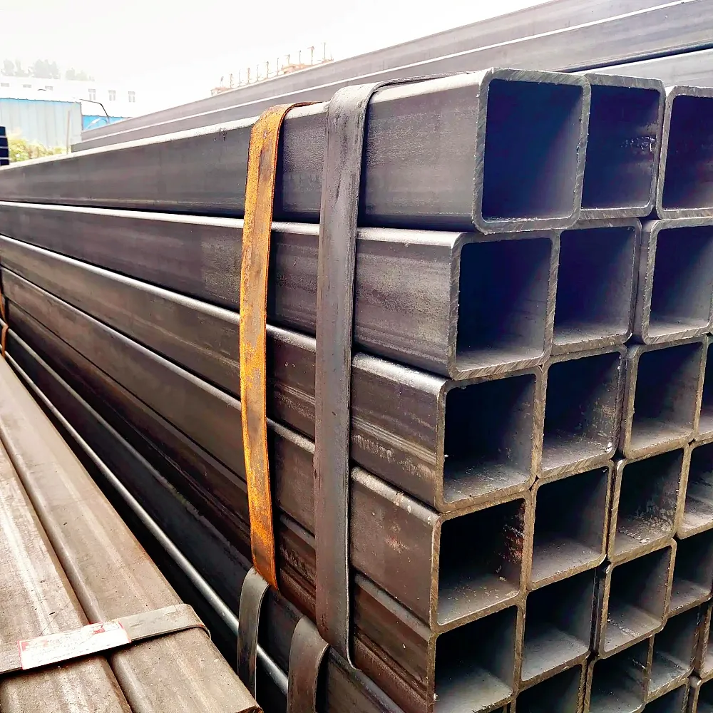 Tianjin MS Carbon Factory hohl rechteckiges Rohr 40 × 100 mm × 6 m 3 mm Dicke quadratisches Stahlrohr