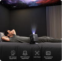 Vente en gros Wupro X JMGO N1S Ultimate Triple projecteur laser 8k Support UHD 3300ISO Lumens 3D Smart Google TV Projecteur DLP