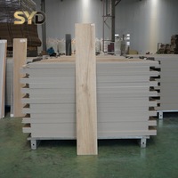 Planches en vinyle SPC à clipser à profil bas - Revêtement de sol imperméable et antidérapant pour cuisine, salle de bain, école et rénovation de sols existants