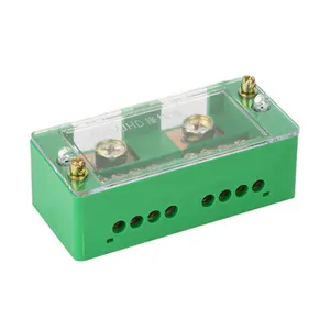 Two-in-eight-out terminal box, terminal block, 2-in-8-out zero live wire junction box wiring connector