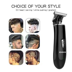 Venta superior Cortadora de cabello para hombres T-blade Cortadora de cabello profesional eléctrica inalámbrica portátil Usb Acero inoxidable 3,7 V Inglés - Product Image 3