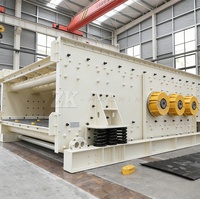 Trommel horizontal métallique à vibration électrique pour charbon, laboratoire, béton, tamis vibrant, classificateur pour camion, wobbler