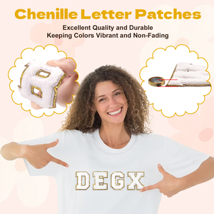 Hot-bán cá nhân tùy chỉnh thư thêu vá hoodie phim hoạt hình tùy chỉnh thêu vá sắt-on quần áo - Product Image 3