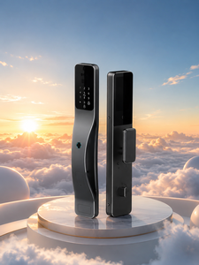 Serrure de porte intelligente JINK Lock Pro en alliage d'aluminium, empreinte digitale, mot de passe, carte, clé mécanique pour porte en bois - Product Image 5