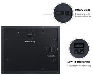 Cadre photo A4 Doremi, best-seller, pour diplôme universitaire, récompense, diplôme, certificat - Product Image 6