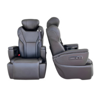 Siège de Pilote Capitaine ST-VIPBZ pour Van, Accessoires Auto, Sièges de Voiture Électriques Inclinables de Luxe, Chaise Pivotante pour Bus