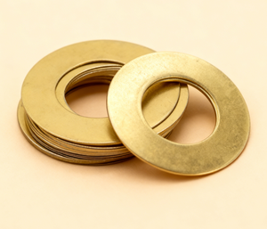 Arandelas planas de anillo de latón y cobre ultrafinas personalizadas con acabado Chapado en zinc 0,01mm-0,1mm - Product Image 5