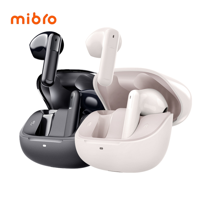 Mibro Earbuds 5 In-Ear Lightweight TWS Earphones 13mm Dynamic Driver AAC Type-C LED ENC Noise Reduction 5.4 IPX4 Sweatproof Bass