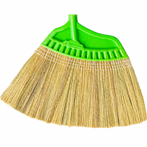 Natural Plant <b>Material</b> Soft Bristle Handheld <b>Sewing</b> Broom Replacement Head Eco-Friendly Indoor Outdoor Floor Cleaning - Product Image 6