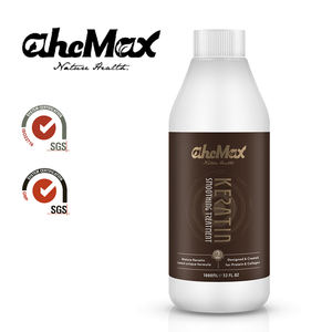 Crème capillaire de salon professionnelle personnalisée traitement à la kératine longue durée pour une brillance lisse infusée d'huile de noix de coco biologique - Product Image 5