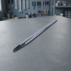 SUNTOOLS/STIPL 5" Durable Plastic Tweezer Non-magnetic Non-conductive Acid Resistant <b>Glue</b> Resistant <b>Model</b> 613TP Punjab Jewelry - Product Image 1