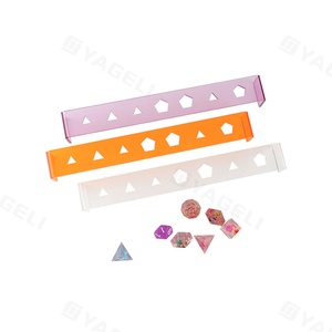 Modern Custom Simple Design Acrylic Polyhedral DND Dice Display Rack Holder - Product Image 6