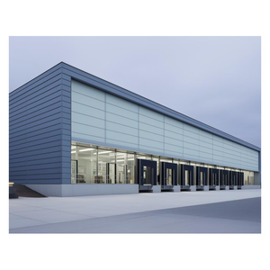 Capannone Prefabbricato Moderno in Acciaio Leggero per Officina, Magazzino, Fabbrica, Edificio Standard BS con Servizi di Saldatura in Vendita - Product Image 3