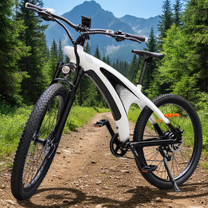 Bicicleta Eléctrica Híbrida Q5, Precio de Fábrica, 9 Velocidades, Batería de Litio, Bicicleta de Montaña, Bicicleta Eléctrica Urbana para Adultos, Luces LED, 48v - Product Image 3