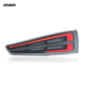 JUSHUN <b>LED</b> Tail <b>Light</b> Assembly For Audi Q3 2013-2018 <b>Red</b> Version 12V Retrofit Upgrade - Product Image 2