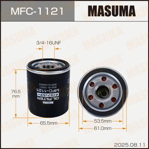 Filtro de Aire para Motor MASUMA MFC-1121, Filtro de Aceite para Automóvil, Filtro de Aceite para Freidora Comercial, Filtro de Aceite para Automóvil para Magnet para Piaggio - Product Image 2