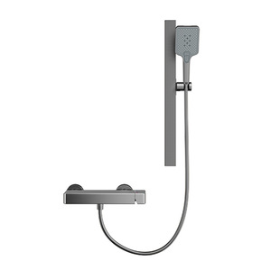 Shower Set Rectangle Wall Mounted Gunmetal Gray Anodizing YM 3017dz - Product Image 1