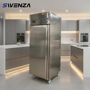 <span class=keywords><strong>Réfrigérateur</strong></span>-congélateur vertical commercial SWENZA CE à refroidissement par ventilateur pour hôtel, restaurant, équipement de cuisine - Product Image 1