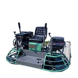 Machine à polir à essence pour la construction de routes en béton, type de guidage sur route, bétonnière à double disque, collecteur de route - Product Image 5