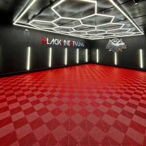 Tapis de sol pour lavage de voiture en nouveau matériau de 1,8 cm, sans creusement requis, grille en plastique PP. - Product Image 5