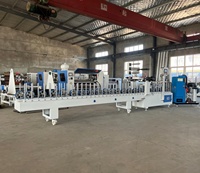 Machine de laminage et d'enveloppement de film pour profilés MDF/PVC/WPC/Aluminium/Bois QILI PUR Glue 12kW, garantie 1 an, facile à utiliser