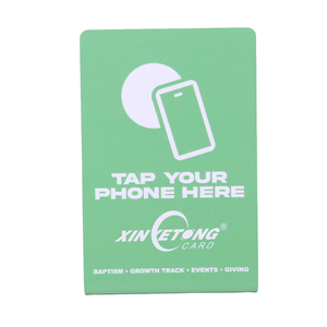 Tarjeta RFID Plegable Personalizada con Impresión, 13.56MHz NFC, Letrero de Pago sin Contacto para Pagos sin Efectivo - Product Image 4