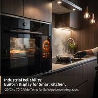 Modul LCD Bar Ultra-Tipis 7" 280x1424 Antarmuka MIPI 500 Nits IPS All View untuk Layar Lantai Lift & Strip Kontrol Rumah Pintar