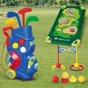 Ensemble de mini-golf pour enfants, <span class=keywords><strong>jouet</strong></span> de sport d'intérieur/extérieur avec <span class=keywords><strong>club</strong></span> en plastique pour un jeu de golf amusant pour les garçons et les filles - Product Image 3