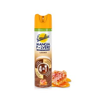 สเปรย์ขจัดฝุ่นและป้องกันไฟฟ้าสถิตย์ 4-in-1 สำหรับเฟอร์นิเจอร์ไม้ สูตรอีโค่ ลูเวอร์ ขนาด 300 มล. ผลิตจากขี้ผึ้งแท้ของอิตาลี - Product Image 1