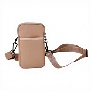 Custom Logo Fashion Portable Multi-functional Neoprene Passport Case Travel Wallet <b>Storage</b> Crossbody Bag RFID Passport Card - Product Image 2