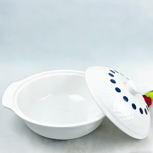 ชามเมลามีนลายภาพวาดสีน้ำหมึก ขนาด 23.5x21.4 ซม. พร้อมฝาปิด สำหรับ<span class=keywords><strong>อาหาร</strong></span><span class=keywords><strong>เอเชีย</strong></span>และงานสังสรรค์ - Product Image 6