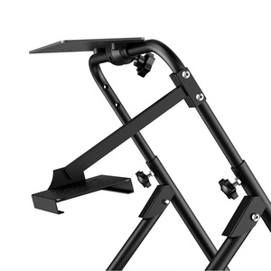 Soporte de Carreras <span class=keywords><strong>para</strong></span> Videojuegos Leisureda A9 Compatible con <span class=keywords><strong>360</strong></span>, <span class=keywords><strong>para</strong></span> G27 G29 GT500 T300RS, Reposapiés Plegable - Product Image 4