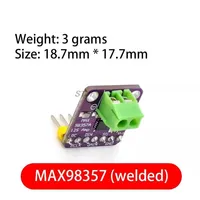 Max98357 personnalisé I2S 3W Classe D Amplificateur Breakout Interface Dac Décodeur Module Filterless Audio Board pour Raspberry Pi Esp32