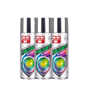 Vernice Spray cromata multiuso ad effetto specchio metallico forte lucido