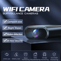 Nouvelle Caméra Miniature Sans Fil 720P HD CMOS Modèle 2026 avec Vision Nocturne, Enregistrement Audio/Vidéo sur Carte TF, Alarme de Mouvement et Sécurité Domestique CCTV