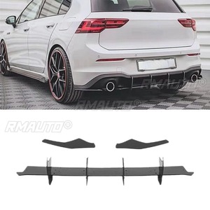 Pour Volkswagen Golf 8 GTi Max : Kit Carrosserie Complet – Lame de Pare-chocs Arrière, Diffuseur, Protection et Accessoires Auto - Product Image 2