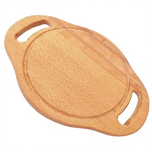 Planche à découper multifonctionnelle en acacia pour la cuisine, plateau de service écologique, antidérapant, imperméable, rectangulaire, 2,0 cm - Product Image 5