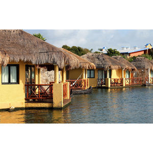 مخصص OEM ODM محاكاة Hawaii النخيل الاصطناعية البلاستيك محاكاة القش - Product Image 5