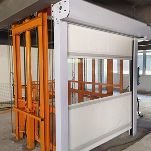 Monte-charge hydraulique industriel sur rail, capacité 1 tonne, hauteur de levage 10 mètres, personnalisable, équipement de chargement et de <span class=keywords><strong>d</strong></span>échargement de marchandises lourdes - Product Image 1