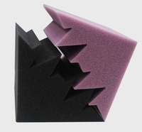 Panneau de mousse acoustique insonorisant et ignifuge, écologique, à prix d'usine abordable, pour studio et hôtel, kit de pièges à basses, traitement acoustique anti-bruit Yuan